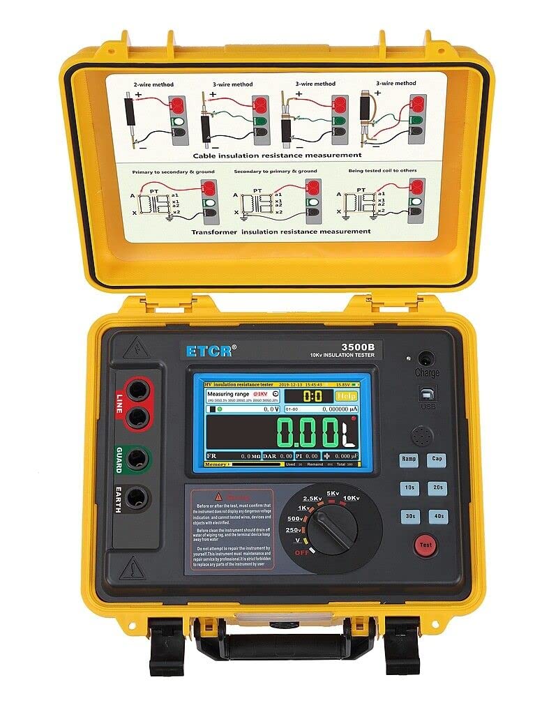 High Voltage Insulation Resistance Detector
