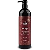 Earthly Body MKS eco Hydrate Conditioner - Nourish & Moisturize Hair, Protect Against Breakage - Moroccan Argan Oil, Hemp Seed Oil - Vegan, Cruelty Free