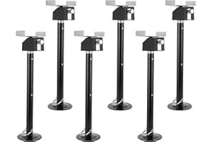 Garvee RV Slide Out Support Jacks (Set of 4) - 20,000lb Heavy Duty Rv Stabilizer Jacks Support, 21"-49" Quick-Lift Adjustable - Power Drill & Hand Crank Compatible for Campers, Travel Trailers & RVs