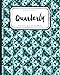 Quarterly Guided Bullet Journal Teal Geo