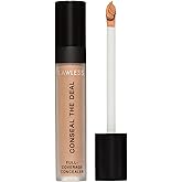 LAWLESS Conseal The Deal Lightweight Longwear Everyday Concealer - Ballet - with Antioxidants and Caffeine to Reduce Dark Circles and Puffiness. Long-Wearing and Self-Setting, Silicone-Free - 5 ml.