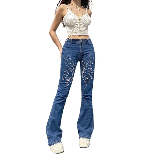 Baggy Jeans Amazon High Waisted Jeans KISSPLUS Plus Size Baggy