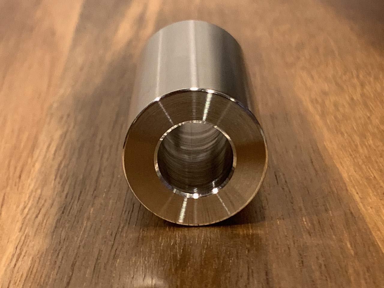 1 Pc 1 2 Id X 1 Od X 2 150 Thick 316 Alloy Stainless Spacer Actual Size 505 Id X 990 Od X 2 150 Thick 003 On All Dimensions 030 Inch Radius Od Countersunk Id No Sharp Edges Made In Usa On A Cnc Lathe Not 18 8 Not 303 Not 304