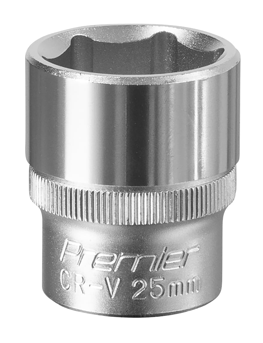 Sealey S1225 Walldrive Socket 25Mm 1/2Sq Drive