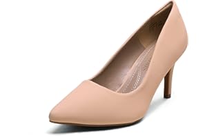 DREAM PAIRS Women's High Stiletto Heels Closed Pointed Toe Dress Pumps Shoes for Wedding Work Office Business, 3 Inches