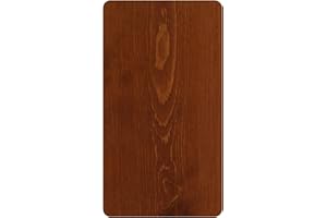 Littlefair's Wood Stain Water Based - 16.9oz/500ml - Indoor Furniture Stain Light & Dark Finishes - Special Non Toxic & Eco Friendly Formula - Wood Stain for Crafts - Color: Very Red Mahogany