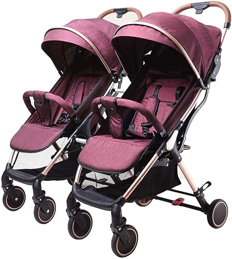compact double pushchair