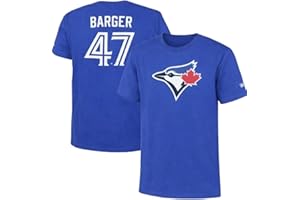 New Era MLB Toronto Blue Jays Player Name & Number T-Shirts - Royal Blue