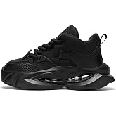 KIUGCO Men's Platform Sneakers- Chunky Sneakers for Men Fashion Casual Non Slip Round Toe Driving Walking Tennis Running Shoes for Athletic Wear