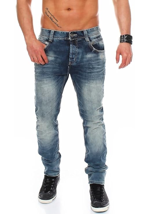 MOD Miracle of Denim, Herrenjeans, Mason Slim Fit,Stretchdenim,real Blue [17226]