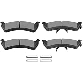 SCITOO D667 Rear Ceramic Brake Pads Sets | Fit For Ford For Explorer 1995-2001,For Ford For Explorer Sport 2001-2002,For Ford For Ranger 1998-2002,For Mercury