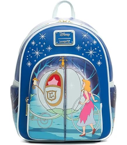 cinderella gus and jaq teacup mini backpack Loungefly Disney & Beads 16 inch laptop backpack Mesh Size_5/8 SQ Cinderella (1950) Length:10ft Compact