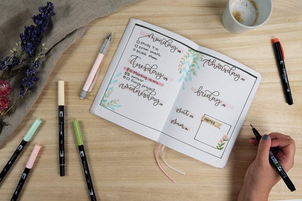 Tombow BUJO-SET2 Creative Journaling Kit Bright – Produktbild-Vorschau 7