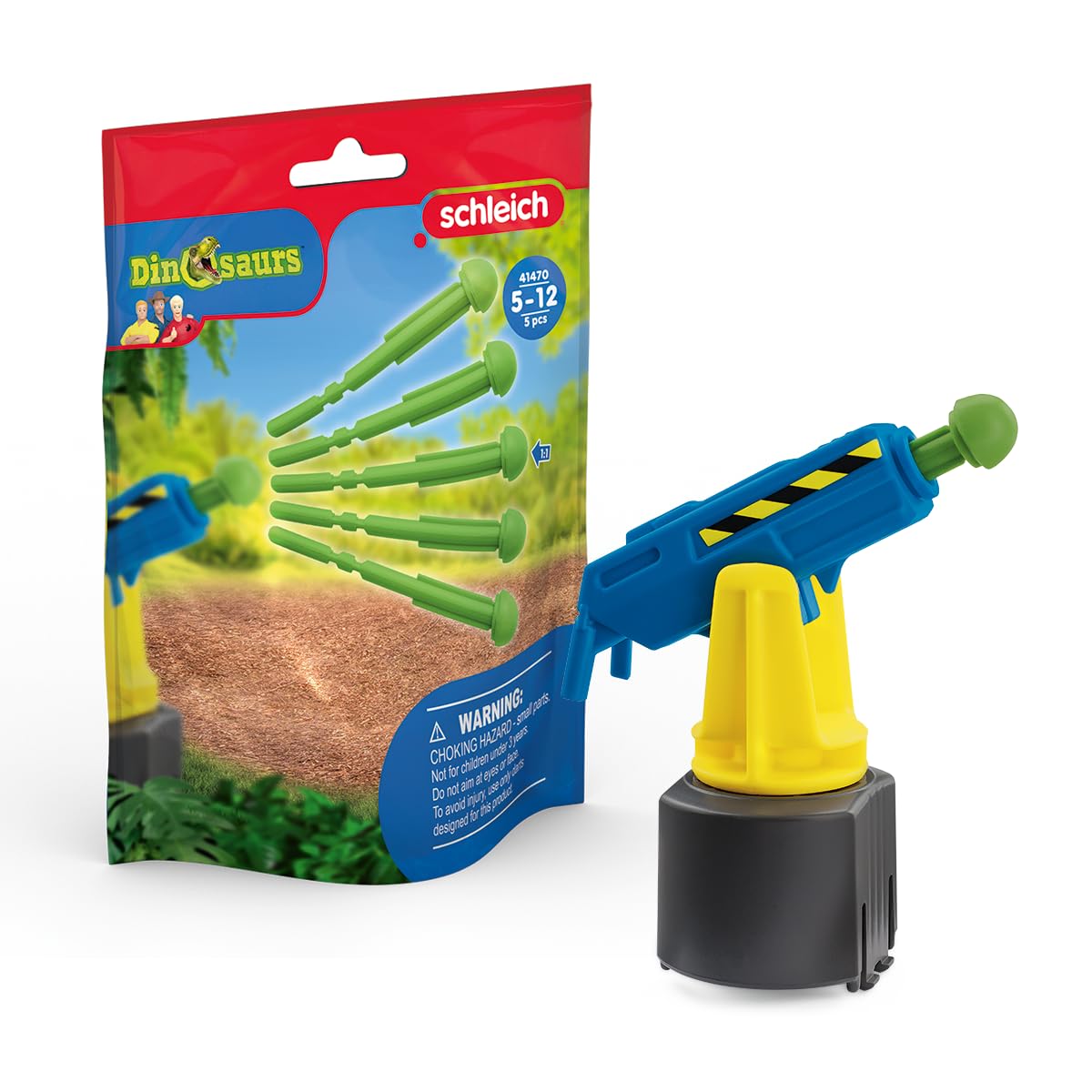 SCHLEICH 41470n Dart Set Dinosaurs Toy Playset Accessory for children aged 4-12 Years