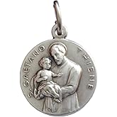 I G J Saint Gaetano from Thiene Medal - The Patron Saints Medals