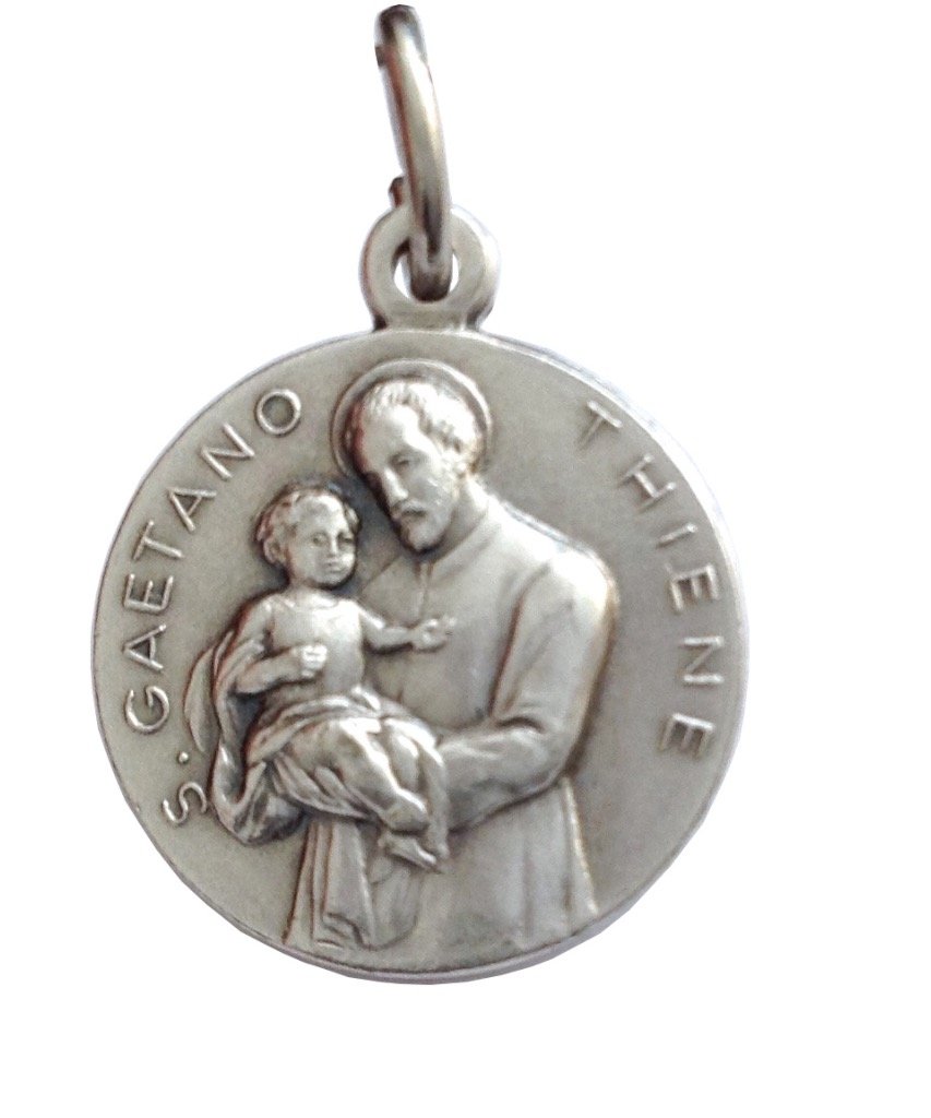 I G J Saint Gaetano from Thiene Medal - The Patron Saints Medal