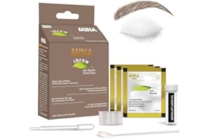 MINAIBROW Mina ibrow Tint kit Ash Blond | Long Lasting Natural Spot coloring and Brow Tinting Powder, Water and Smudge Proof | No Ammonia, No Lead with 100% Gray Converge Upto 30 Application