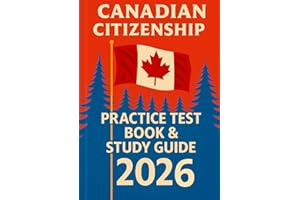 Canadian Citizenship Practice Test Book & Study Guide 2026