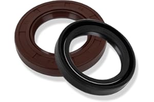 KEYCCI 92049-7028 (Lower) & 92049-7010(Upper) Engine Oil Seal Kit Compatible with Kawasaki FH531V FH541V FR, FS, FX Series, Bottom Crank Lower Oil Seal for 4 Stroke Engine