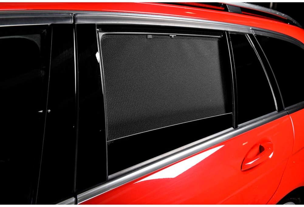 Set Car Shades compatible with MG ZS (SUV/EV) 2019-2024 (6-pieces) Custom-Fit Sunshades for Cars, Black - Image 5