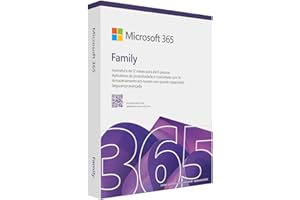 Microsoft 365 Family (12 meses) até 6 usuários. Office apps com o Copilot incluso. PC/Mac/Iphone/tablet. Ativação necessária.