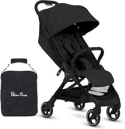 Silver Cross Clic 2 Compact Stroller Birth to 22kg with Travel Bag