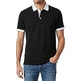 Decrum Polo Shirts for Men – Business Casual Golf Tennis Fashion Collared Mens Short Sleeve Polos