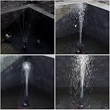 Decdeal Anself Solar Water Pump 9V 2.5W Panel Pump Landscape Fountain view 6