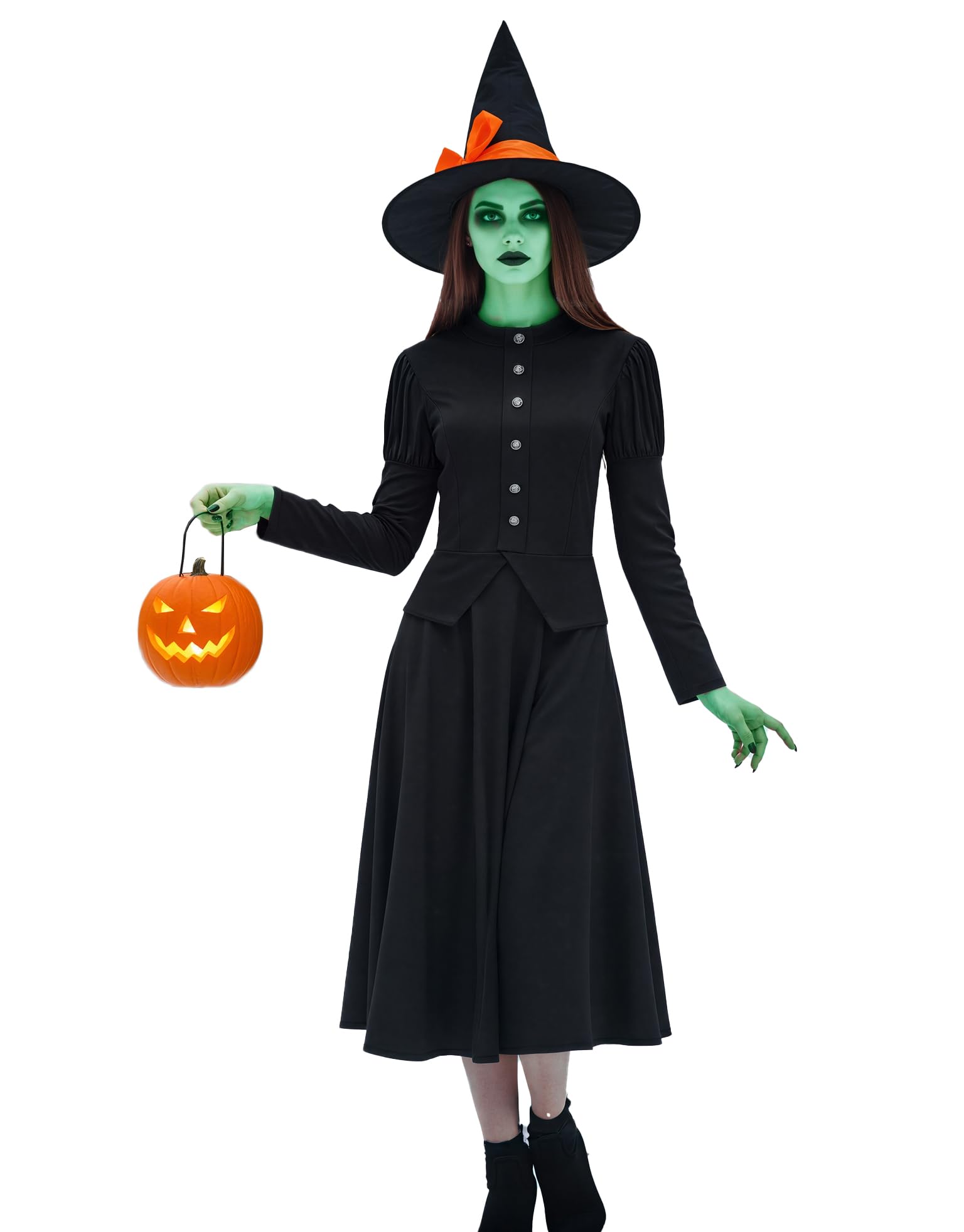 GOLDSTITCH Women's Medieval Gothic Victorian Long Trench Jacket Halloween Costume