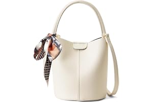 Bucket Bags for Women,Mini Crossbody Bag with Removable Shoulder Straps,Vegan Leather Handbags,Cartera de Mujer