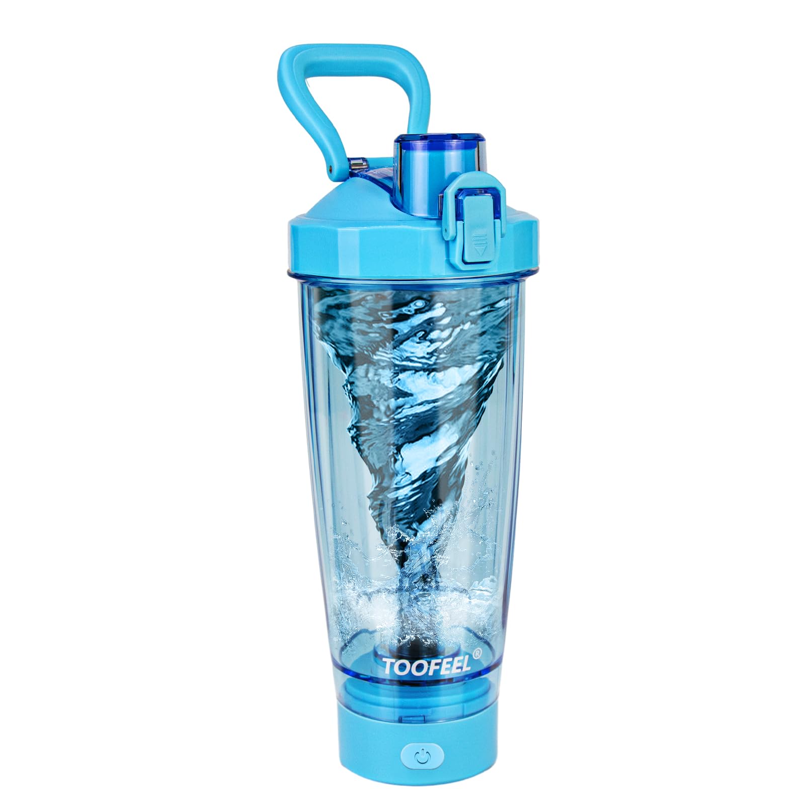 Photo 1 of TOOFEEL Electric Protein Shaker Bottle - 20 oz USB Rechargeable Shaker Cups for Protein Shakes, Self Stirring Shaker Bottle for Protein Mixes, BPA Free Workout Gym Shaker Bottle