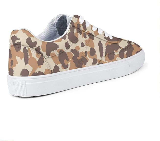 black leopard tennis shoes