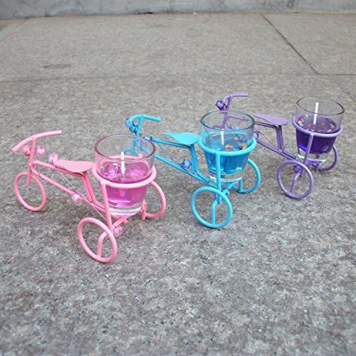 Iron Bicycle Jelly Candle Wedding Decoration Perfect Home Accessory To Accentuate A Dining Table Setting Suit For Birthday Or Weeding Party