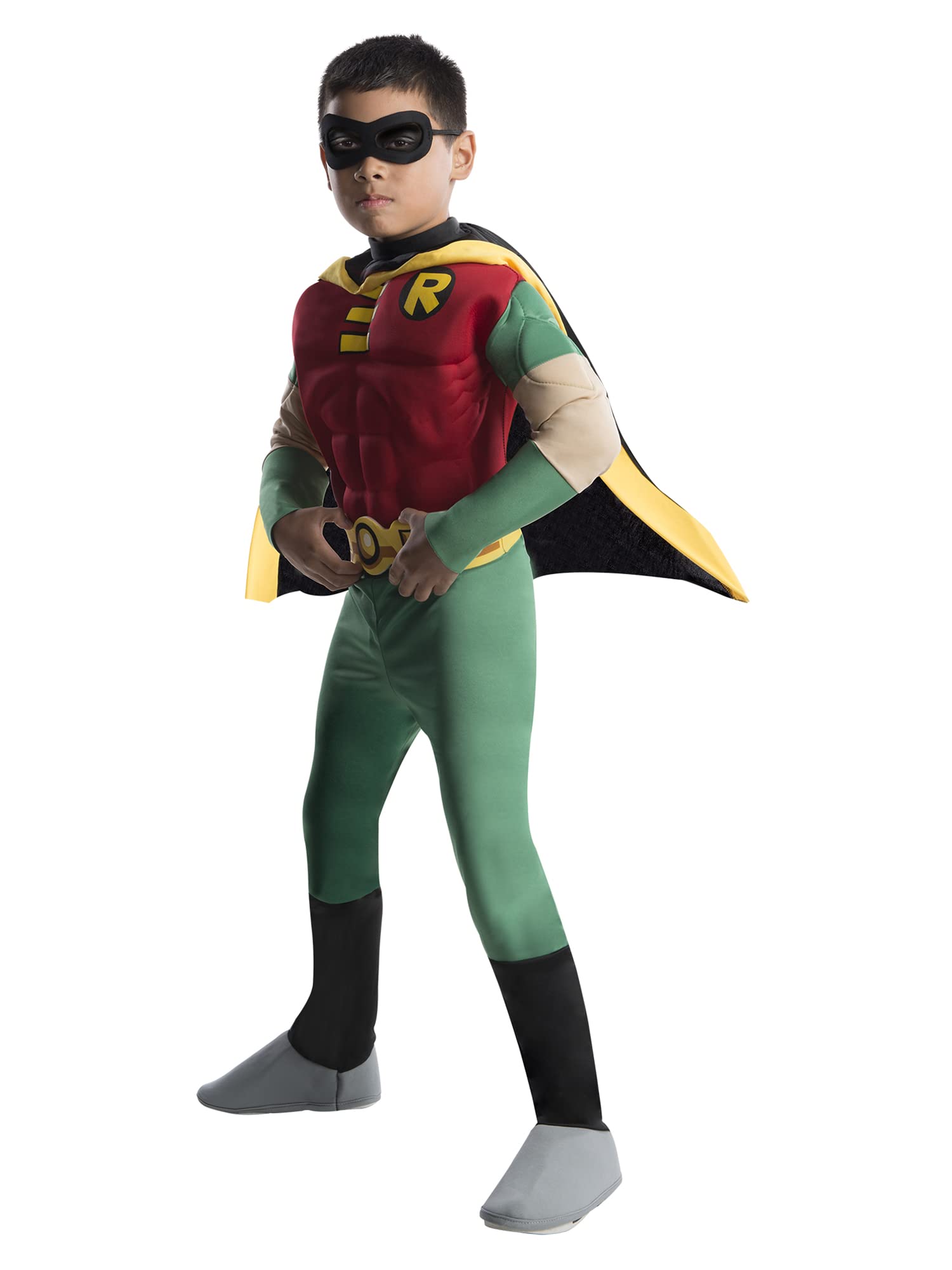 Photo 1 of DC Teen Titans: Robin Deluxe Costume for Kids by Rubies, Boy's Toddler
