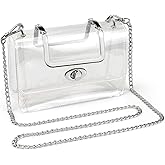 COROMAY Clear Purse for Women, Clear Bag for Stadium Events, Transparent Stadium Purse