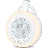 Portable Baby White Sound Machine: Easy@Home 2 in 1 Soother & Night Light | 16 Soothing Lullaby Sounds & Natural Sounds & 3 T