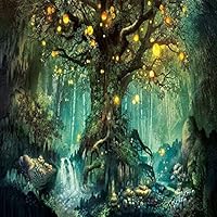 Diamond Painting Adult Art Full Drill 5D Kit Embroidery Numbers Crystal Rhinestone Arts and Crafts for Home Wishing Tree 11.8x11.8in 1 Pack by SingyaBRA