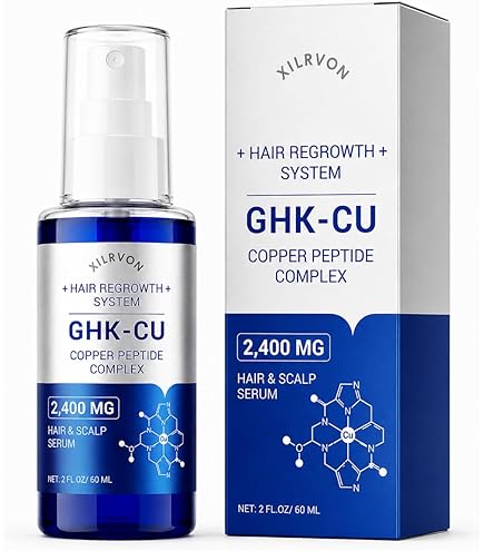 best ghk-cu hair growth Amazon.com : Copper Peptides for Hair Growth - Ultrastrong 10% Copper Peptide Active Ingredient - 99% Purity GHK-Cu Copper Peptide for Hair - Liposomal for Maximum Absorption