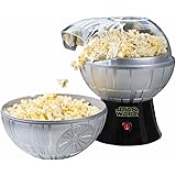 Uncanny Brands Star Wars Death Star Popcorn Maker - Hot Air Style with Removable Bowl