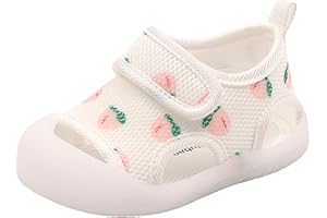 Baby Girls Boys Summer Sandals Soft Comfortable Sole Flats Shoes Newborn Toddler Soft Non-slip Sole First Walker Crib Shoes