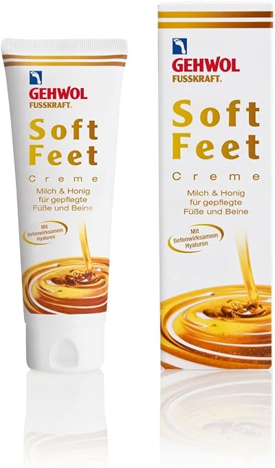Gehwol Fusskraft Soft Feet Cream 125ml | Silky Smooth Skin | Milk & Honey