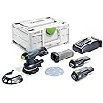Festool 577696 5-Inch Cordless Random Orbit Sander ETSC 125 18V 3.0 Ah I-Plus