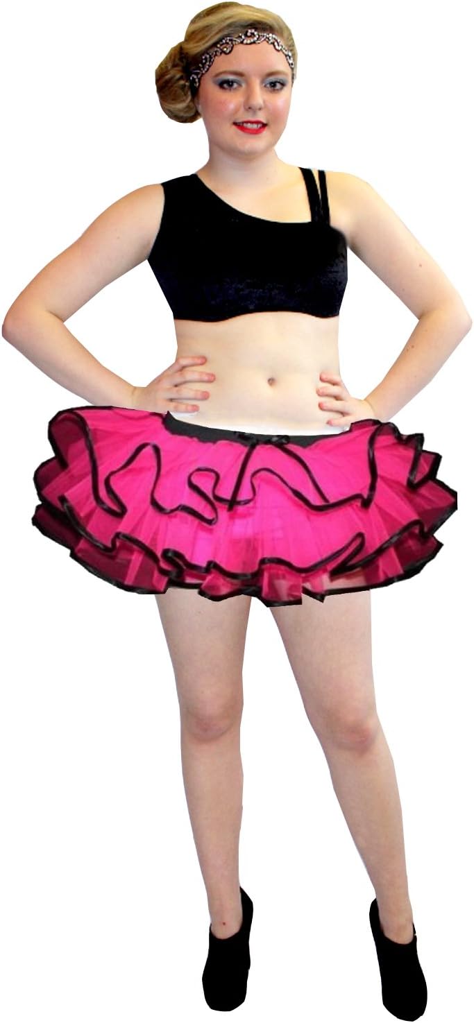 Insanity Neon UV Fluorescent Bustle Frill Lilly Tutu Skirt