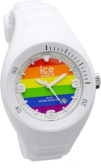Amazon Ice Watch アイスウォッチ 腕時計 P Leclercq ピエールルクレ メンズ 男性用 人気 ウォッチ シリコン ラバーベルト 10気圧防水 人気 ブランド スポーツ レインボー 並行輸入品 腕時計 腕時計 通販