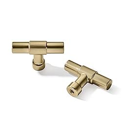 khtumeware 20 Pack Cabinet Knobs Champagne Bronze 2