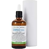 70% DMSO - Pharmaceutical Grade, Dimethyl sulfoxide Liquid (3.4 Oz - 100ml), High Purity, No Odor, Heiltropfen® DMSO Liquid 7