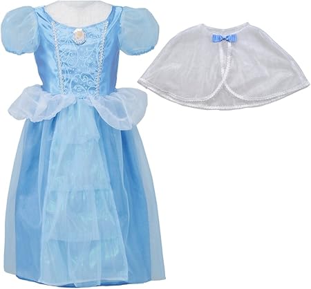 Amazon ディズニープリンセス シンデレラ おしゃれドレスデラックスボックス キッズコスチューム 女の子 キッズコスチューム おもちゃ