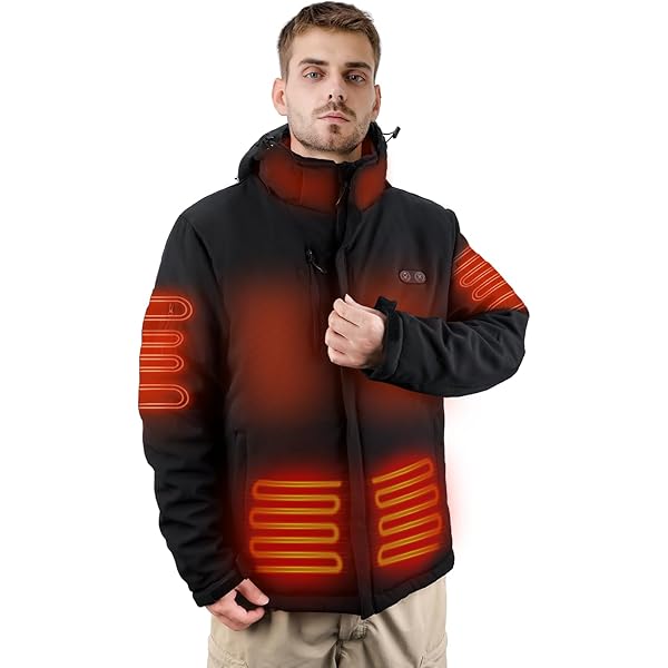 ジャケット・アウター LANTERN HEATING COAT Amazon.com: MIDIAN Heated Jacket with Battery Pack Down