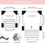 NIUXX Universal Stacking Kit for Washer and Dryer 53-68 cm Adjustable view 2
