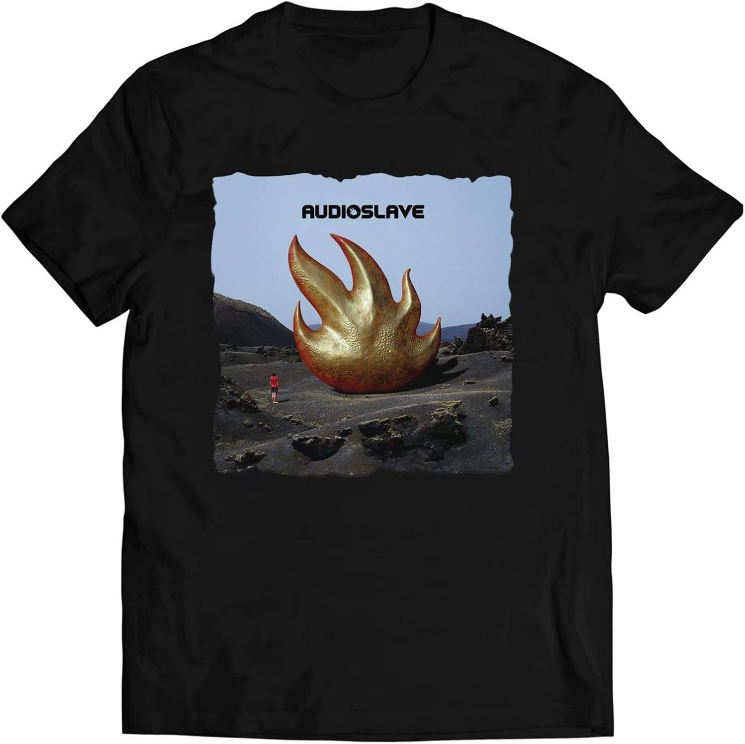 Amazon.com: CUICAN Men's Audioslave t Shirt Cotton Fashion Shirts top Black: Clothing